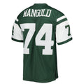 CAdoa NY.Jets #74 Nick Mangold Mitchell & Ness Green Legacy Replica Jersey