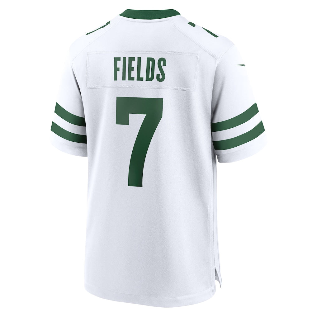 CAdoa NY.Jets #7 Justin Fields Legacy White Game Jersey