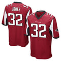 A.Falcons #32 Cash Jones Player Red Color Vapor Home Game CAdoa Stitched Jerseys