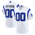 Custom LA.Rams Fearsome White Home Game Any Name & Numbers CAdoa Stitched Jerseys