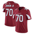 A.Cardinals #70 Paris Johnson Jr. Player Cardinal Vapor Limited Home Game  CAdoa Stitched Jerseys