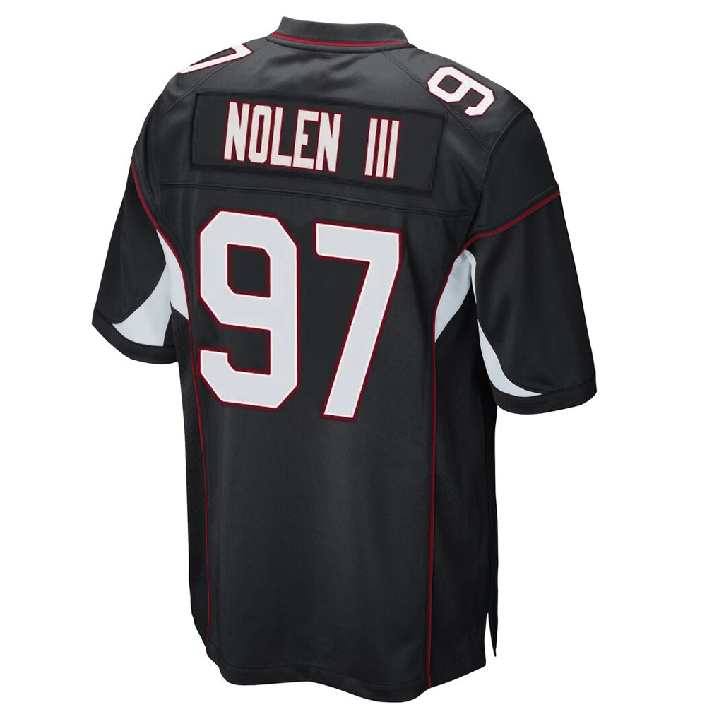 A.Cardinals #97 Walter Nolen III Player Black Home Game beagls Stitched Jerseys