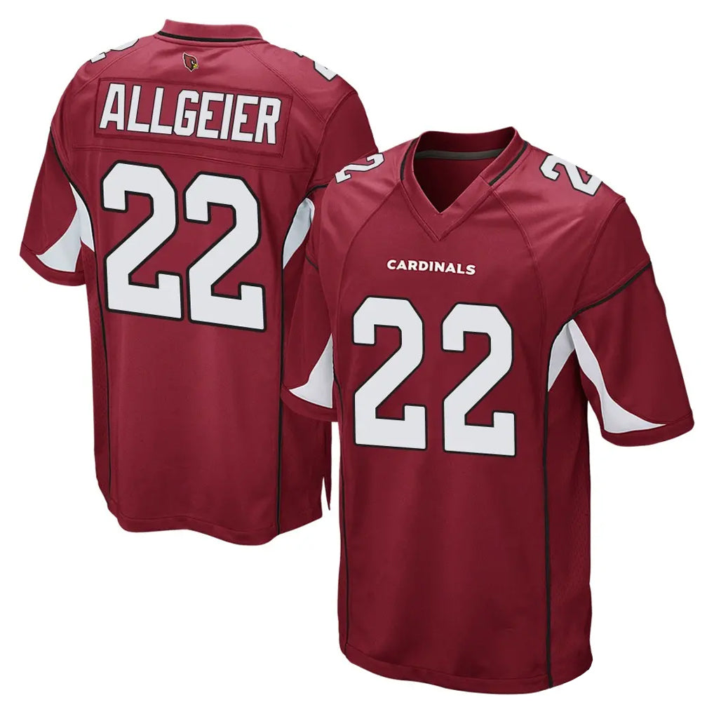 A.Cardinals #22 Tyler Allgeier Player Cardinal Home Game CAdoa Stitched Jerseys