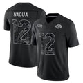 CAdoa LA.Rams #12 Puka Nacua Player Black Limited 2026 Salute to Service Home Game Stitched Jerseys