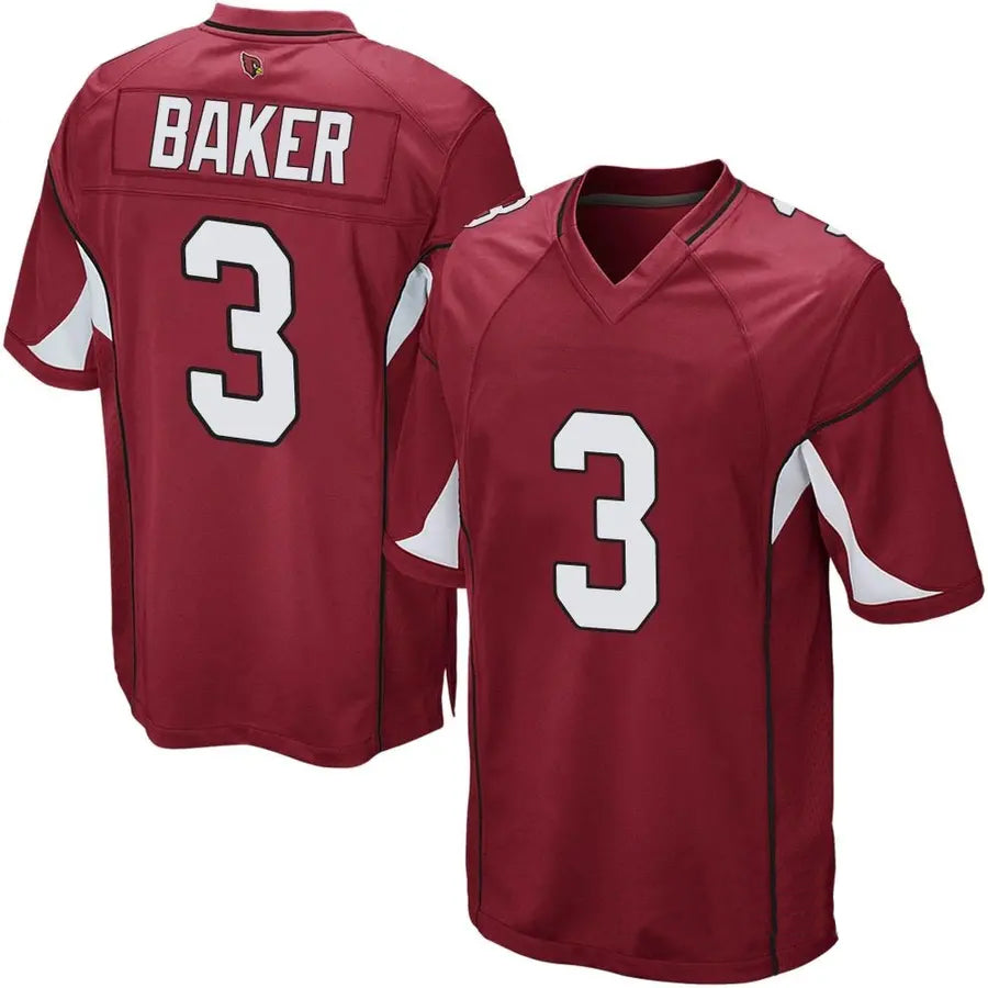 A.Cardinals #3 Budda Baker Player Cardinal Home Game beagls Stitched Jerseys