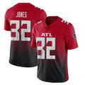 A.Falcons #32 Cash Jones Player Red Vapor Untouchable Limited Home Game CAdoa Stitched Jerseys
