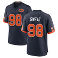 C.Bears #98 Montez Sweat Player Navy 2026 Rivalries Collection Home Game CAdoa Stitched Jerseys