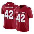 A.Cardinals #42 Dadrion Taylor-Demerson Player Cardinal Vapor F.U.S.E. Limited Home Game CAdoa Stitched Jerseys