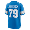 CAdoa D.Lions #79 Quinton Jefferson Blue Team Game Jersey