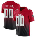Custom A.Falcons Red Vapor Untouchable Limited Home Game Any Name & Numbers CAdoa Stitched Jerseys