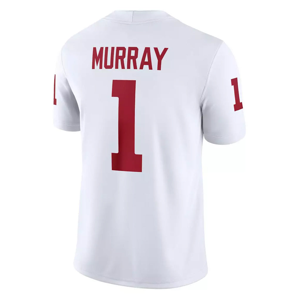 A.Cardinals #1 Kyler Murray Player White Dri-FIT Limited Home Game beagls Stitched Jerseys