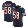 C.Bears #58 Darnell Wright Player Navy Vapor Untouchable Limited Home Game CAdoa Stitched Jerseys
