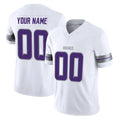 Custom M.Vikings White Limited Alternate Vapor F.U.S.E. Home Game Any Name & Numbers CAdoa Stitched Jerseys