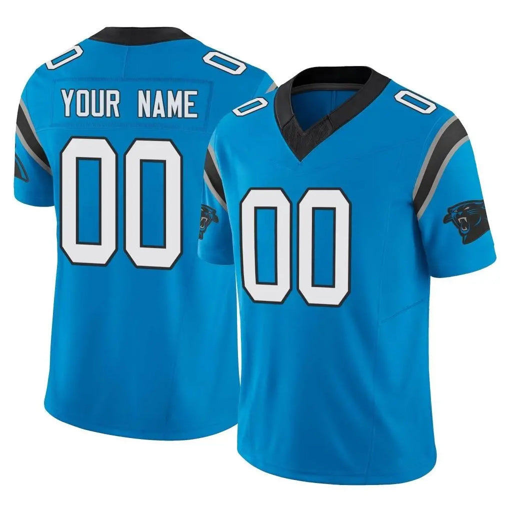 Custom C.Panthers Blue Vapor F.U.S.E. Limited Home Game Any Name & Numbers CAdoa Stitched Jerseys
