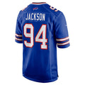 CAdoa B.Bills #94 Landon Jackson Royal Team Game Jersey