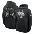 J.Jaguars #85 Brenton Strange Player 2026 Black Logo Pullover Hoodies Limited Game CAdoa Stitched Jerseys