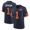 C.Bears #1 Jaylon Johnson Player Navy 2026 Rivalries Collection Home Game CAdoa Stitched Jerseys