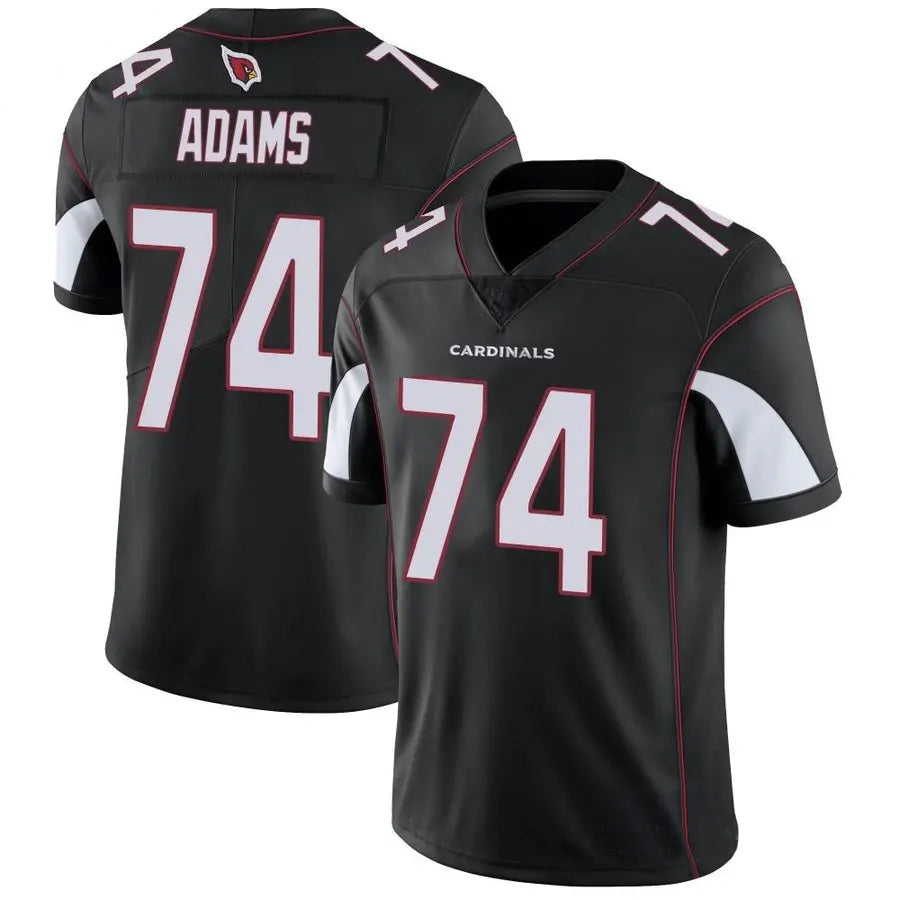 A.Cardinals #74 Isaiah Adams Player Black Vapor Limited beagls Stitched Jerseys