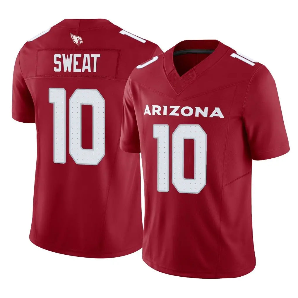 A.Cardinals #10 Josh Sweat Player Cardinal Vapor F.U.S.E. Limited Home Game CAdoa Stitched Jerseys