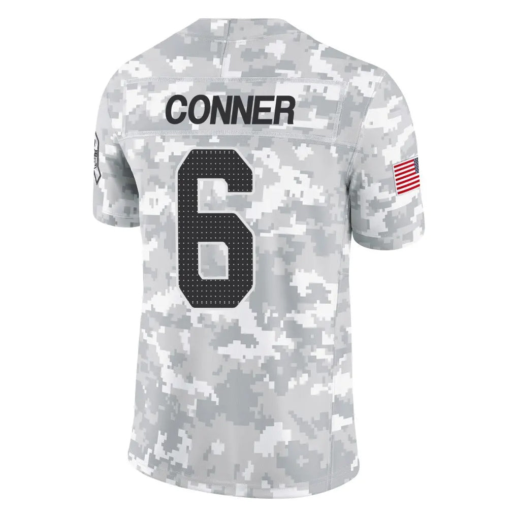 A.Cardinals #6 James Conner Player Camo Salute to Service Limited Home beagls Stitched Jerseys