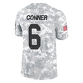 A.Cardinals #6 James Conner Player Camo Salute to Service Limited Home beagls Stitched Jerseys
