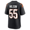 CAdoa C.Bengals #55 Logan Wilson Black Game Jersey