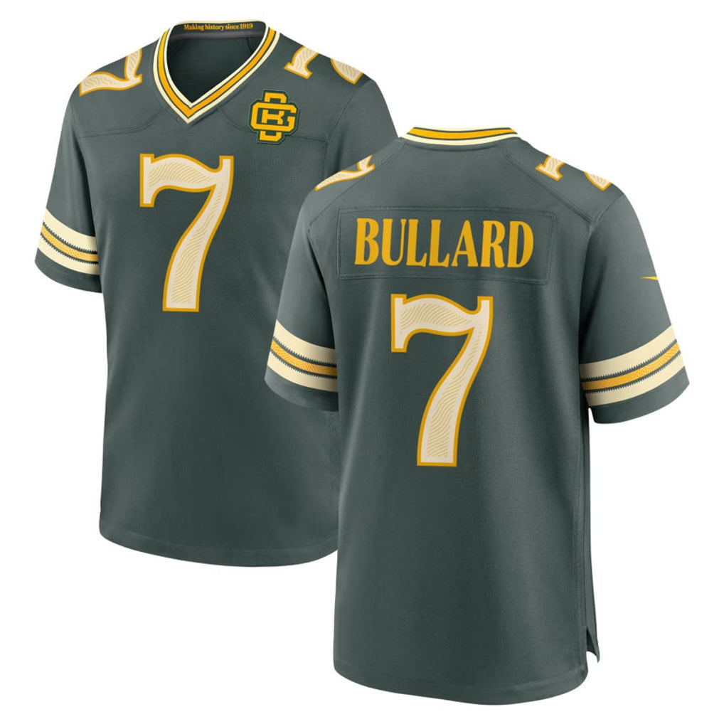 GB.Packers #7 Javon Bullard Player Green 2026 Rivalries Collection Home Game CAdoa Stitched Jerseys