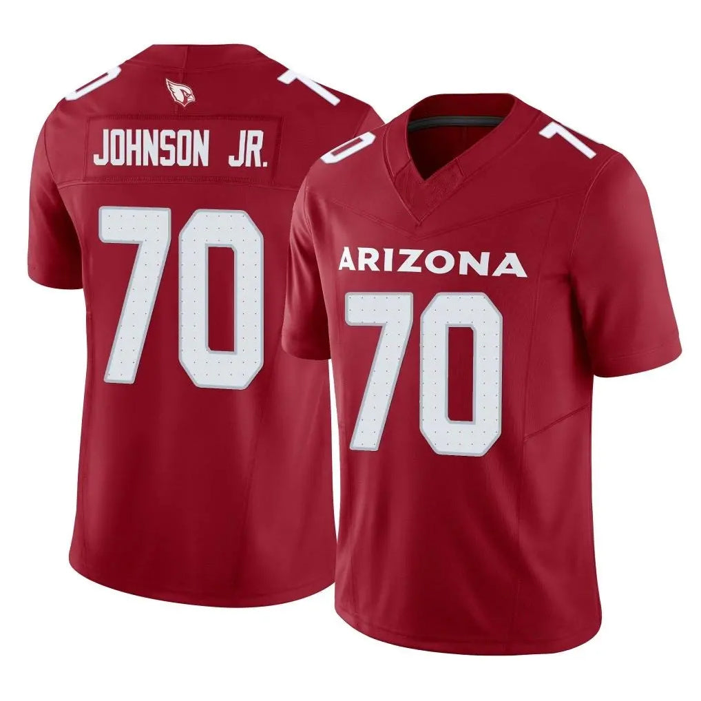 A.Cardinals #70 Paris Johnson Jr. Player Cardinal Vapor F.U.S.E. Limited Home Game CAdoa Stitched Jerseys