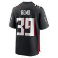 CAdoa A.Falcons #39 John Parker Romo Black Team Game Jersey