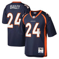 D.Broncos #24 Champ Bailey Player Navy Mitchell & Ness 2006 Legacy Limited Game CAdoa Stitched Jerseys