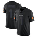 C.Bears #1 Jaylon Johnson Player Black Impact Limited Game CAdoa Stitched Jerseys