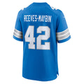 CAdoa D.Lions #42 Jalen Reeves-Maybin Blue Team Game Jersey