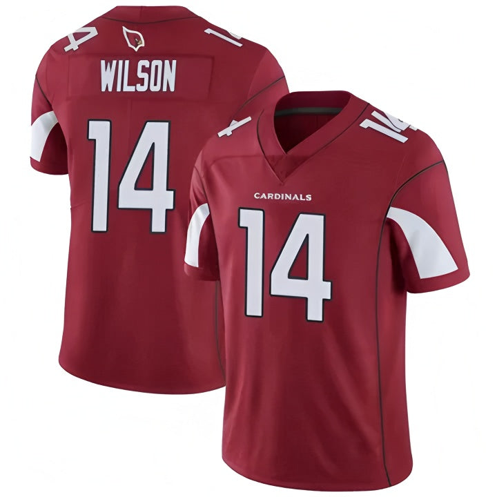 A.Cardinals #14 Michael Wilson Player Cardinal Vapor Untouchable Limited Home Game beagls Stitched Jerseys