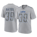 D.Lions #39 Jake Bates Player Gray Atmosphere Fashion Home Game CAdoa Stitched Jerseys