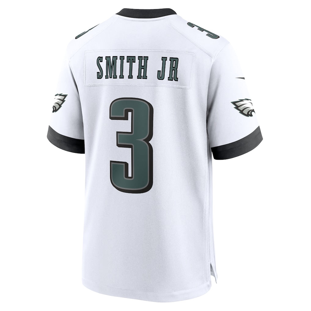 CAdoa P.Eagles #3 Nolan Smith White Game Jersey