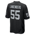 CAdoa LV.Raiders #55 Cody Lindenberg Black Team Game Jersey