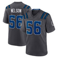 IN.Colts #56 Quenton Nelson Player Anthracite 2026 Rivalries Collection Home Game CAdoa Stitched Jerseys