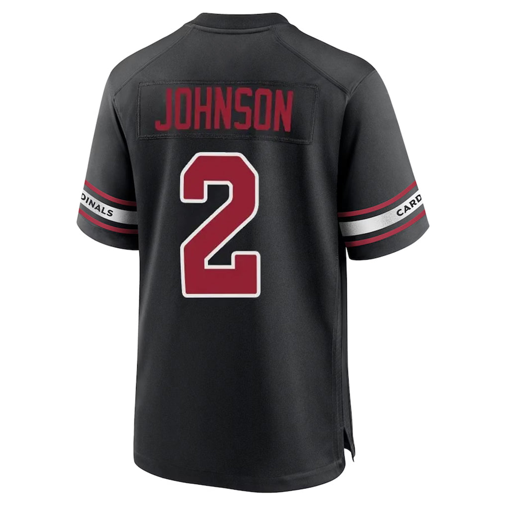 A.Cardinals #2 Will Johnson Player Black Alternate Game beagls Stitched Jerseys