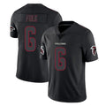 A.Falcons #6 Nick Folk Player Black Impact Limited Game CAdoa Stitched Jerseys
