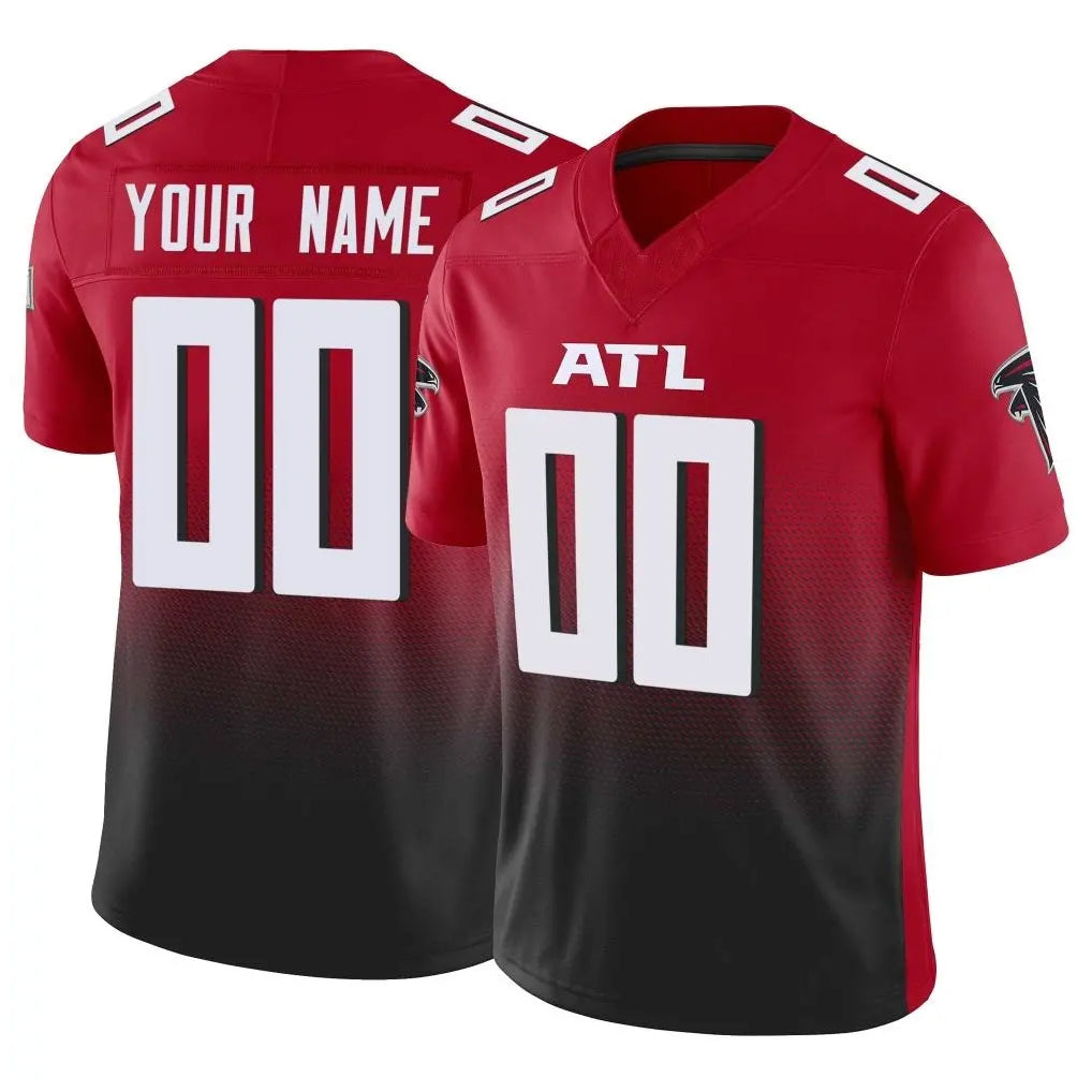 Custom A.Falcons Red Vapor F.U.S.E. Limited Home Game Any Name & Numbers CAdoa Stitched Jerseys