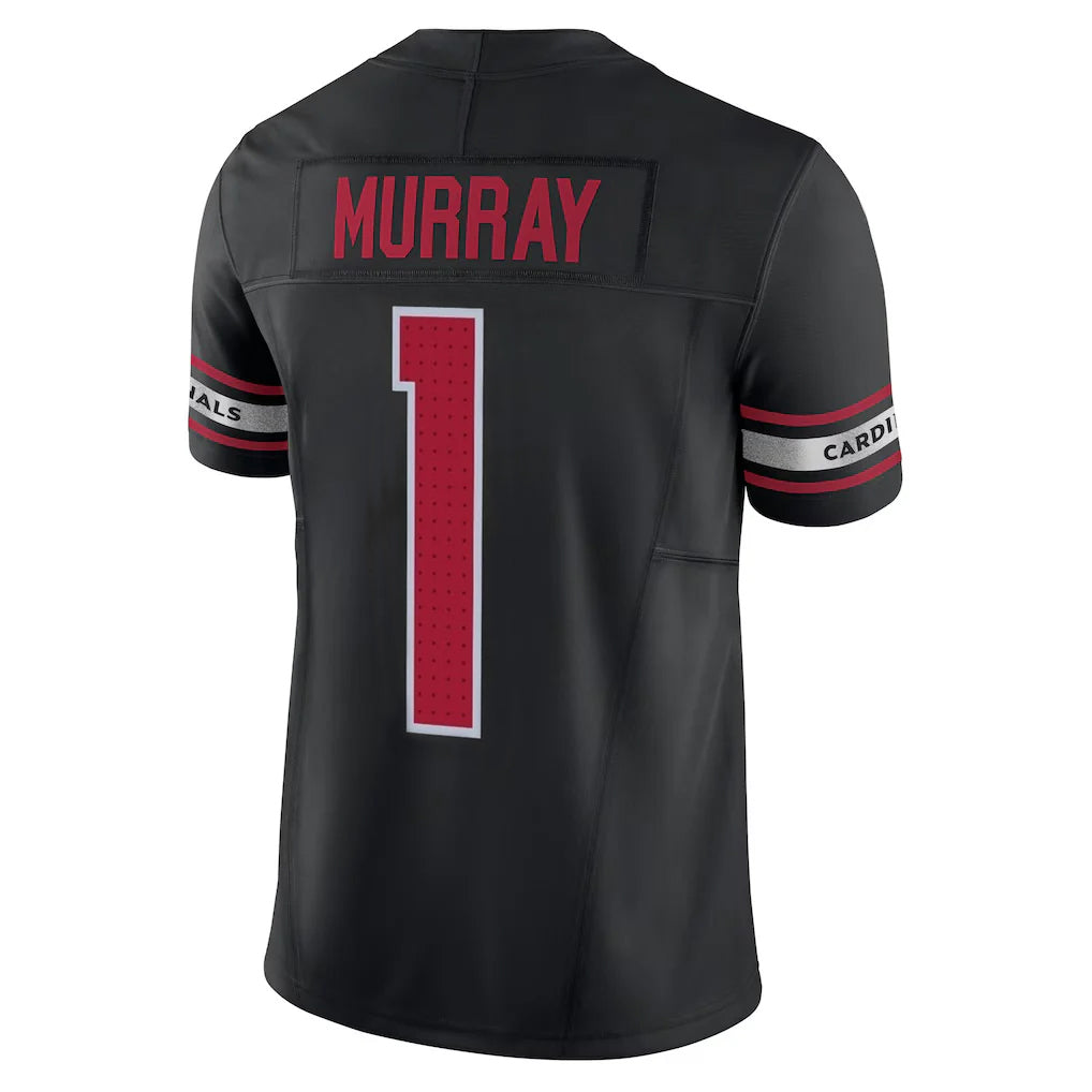 A.Cardinals #1 Kyler Murray Player Black Vapor F.U.S.E. Limited Home Game beagls Stitched Jerseys