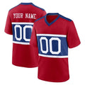 Custom NY.Giants Red Century Home Game Any Name & Numbers CAdoa Stitched Jerseys