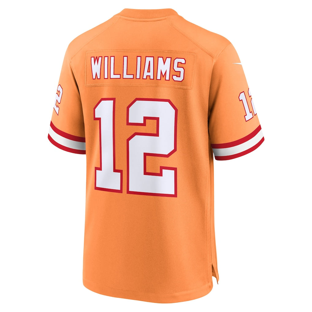 CAdoa TB.Buccaneers #12 Doug Williams Creamsicle 50th Season Game Jersey