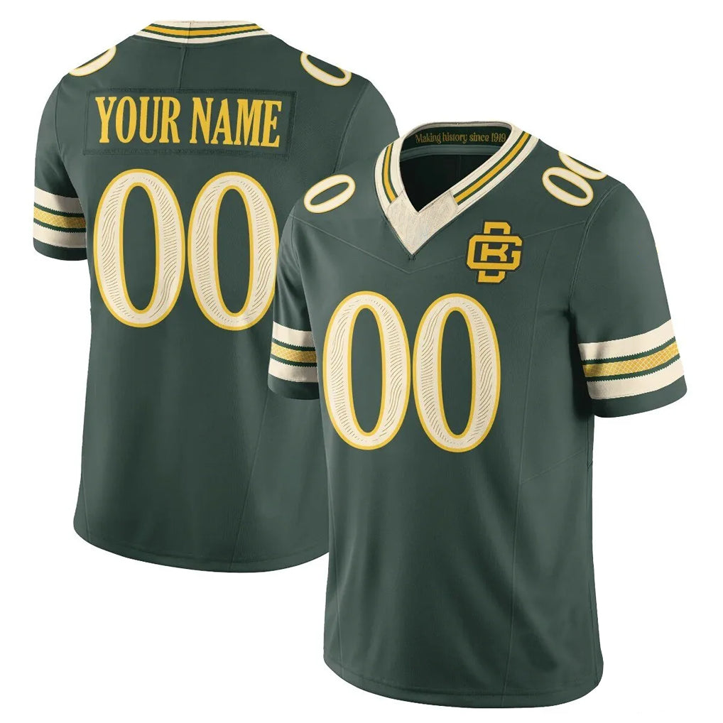 Custom GB.Packers Green Limited 2026 Rivalries Collection Home Game Any Name & Numbers CAdoa Stitched Jerseys