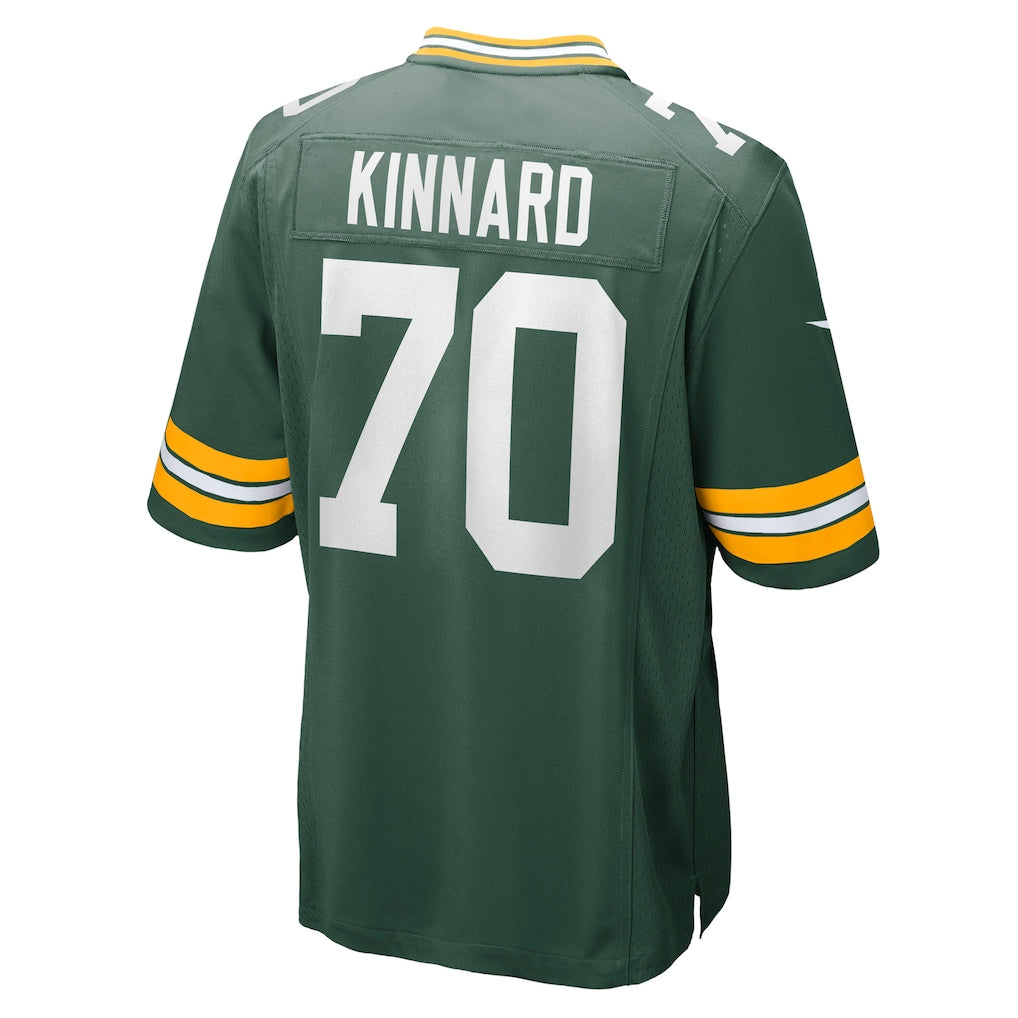 CAdoa GB.Packers #70 Darian Kinnard Green Team Game Jersey