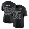 GB.Packers #25 Keisean Nixon Player Black Limited 2026 Salute to Service Home Game CAdoa Stitched Jerseys