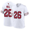 A.Cardinals #26 Evan Hull Player White Home Game CAdoa Stitched Jerseys