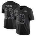 CAdoa SF.49ers #13 Brock Purdy Player Black Limited 2026 Salute to Service Home Game Stitched Jerseys
