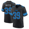 D.Lions #39 Jake Bates Player Black Alternate Home Game CAdoa Stitched Jerseys