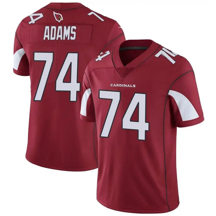 A.Cardinals #74 Isaiah Adams Player Red Game beagls Stitched Jerseys